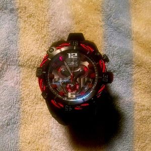 Invicta Men’s Bolt Red Black Model 27358